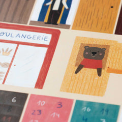 Londji Sticker-Set Chez Moi - Thema zu Hause für Kinder ab 4 Jahren