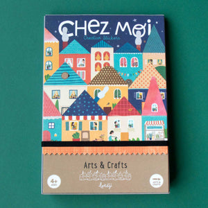 Londji Sticker-Set Chez Moi - Thema zu Hause für Kinder ab 4 Jahren