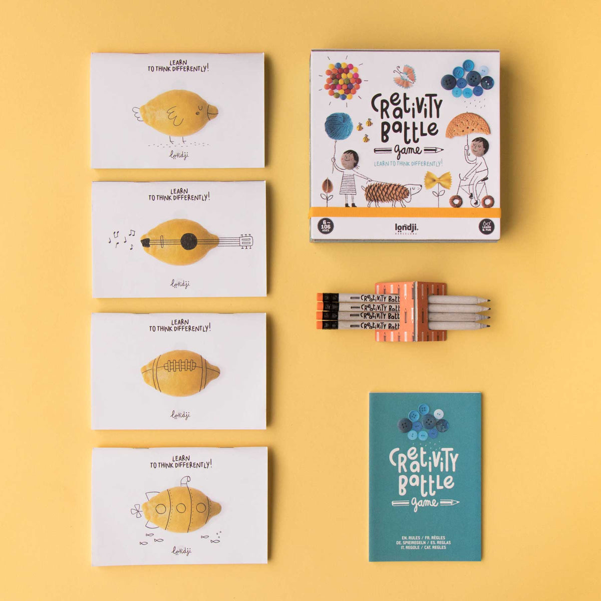 Creativity Battle von Londji - Kreativitätsspiel für Kinder ab 6 Jahren