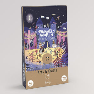 Enchanted Poster & Sticker von Londji