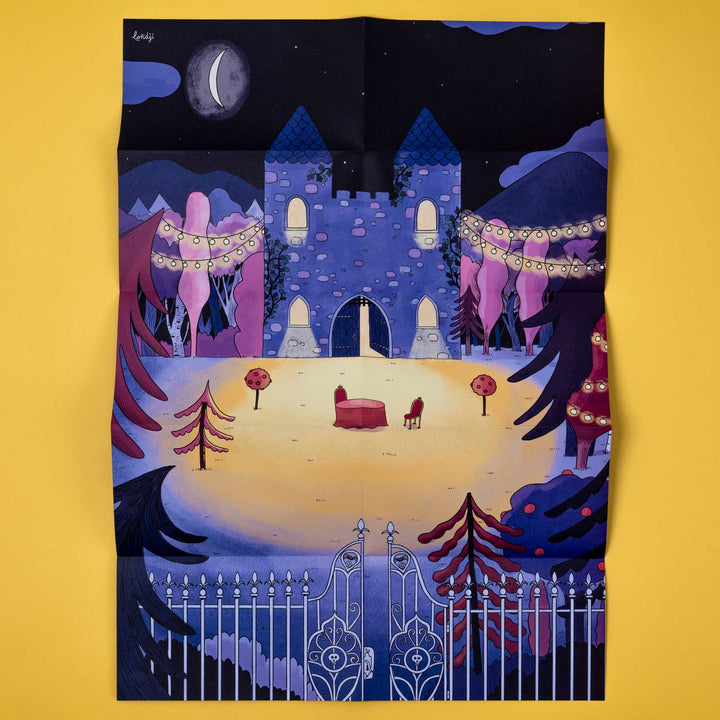 Enchanted Poster & Sticker von Londji