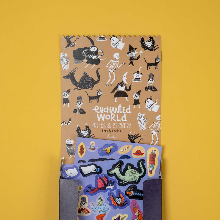 Enchanted Poster & Sticker von Londji