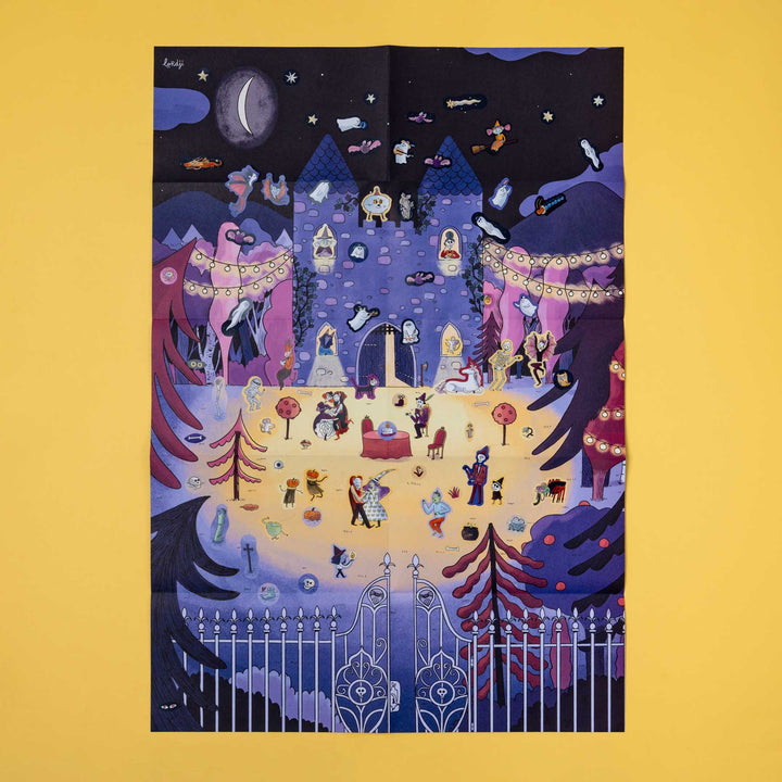 Enchanted Poster & Sticker von Londji
