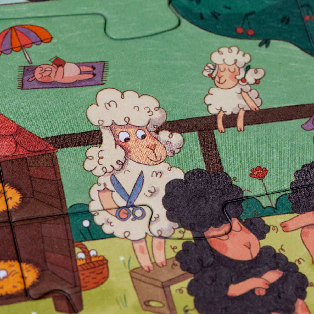 Puzzle Farmtastic von Londji - für Kinder von 3-6 Jahren