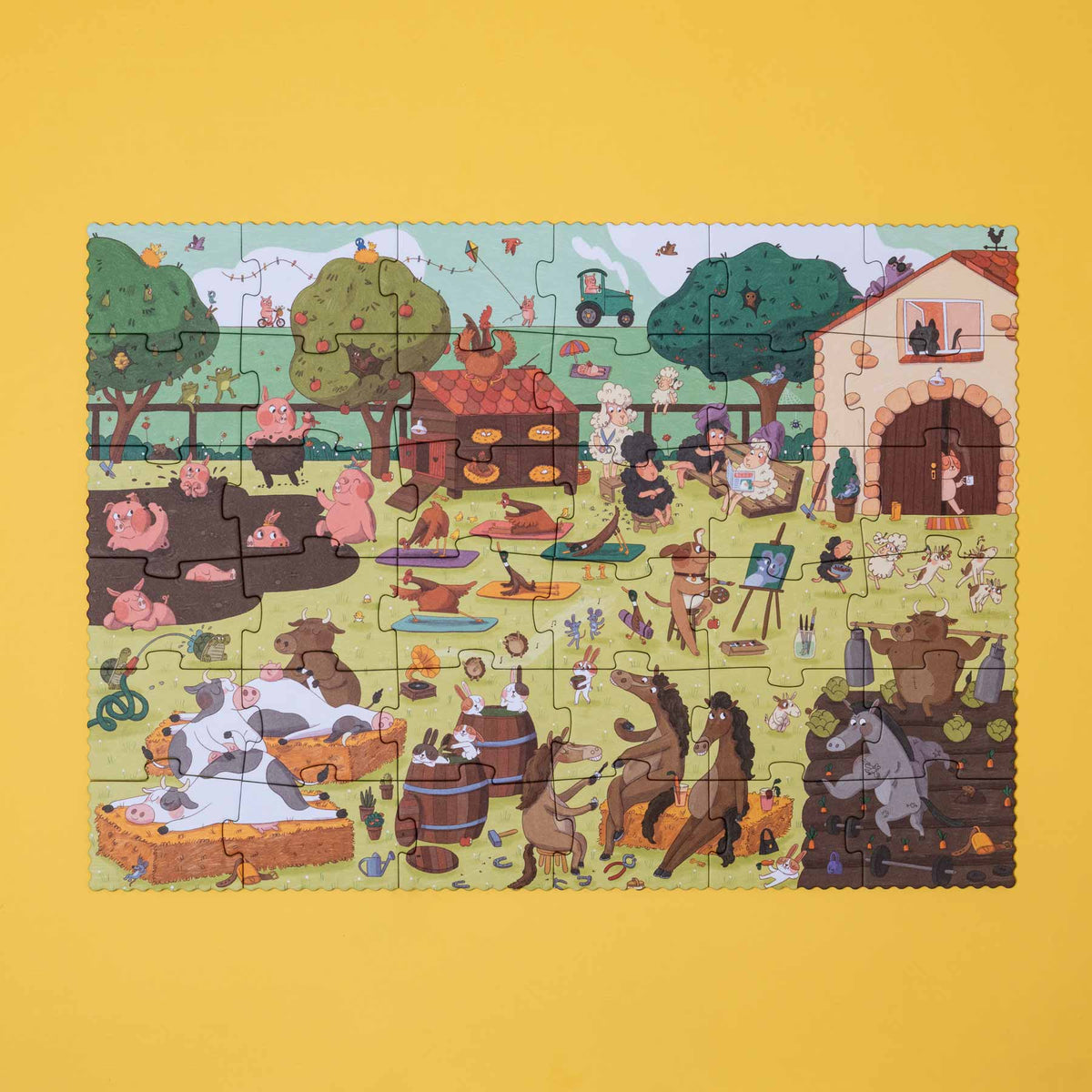 Puzzle Farmtastic von Londji - für Kinder von 3-6 Jahren