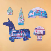 Puzzle Happy Birthday Unicorn! | 5 Einhorn Wendepuzzle