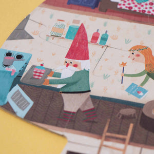 Puzzle Happy Birthday Unicorn! | 5 Einhorn Wendepuzzle