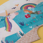 Puzzle Happy Birthday Unicorn! | 5 Einhorn Wendepuzzle