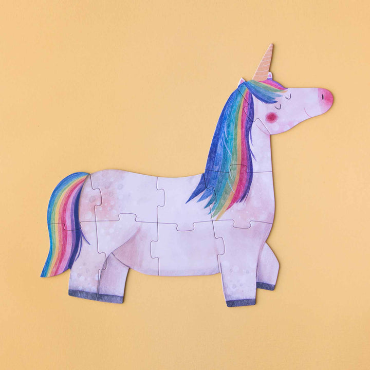 Puzzle Happy Birthday Unicorn! | 5 Einhorn Wendepuzzle