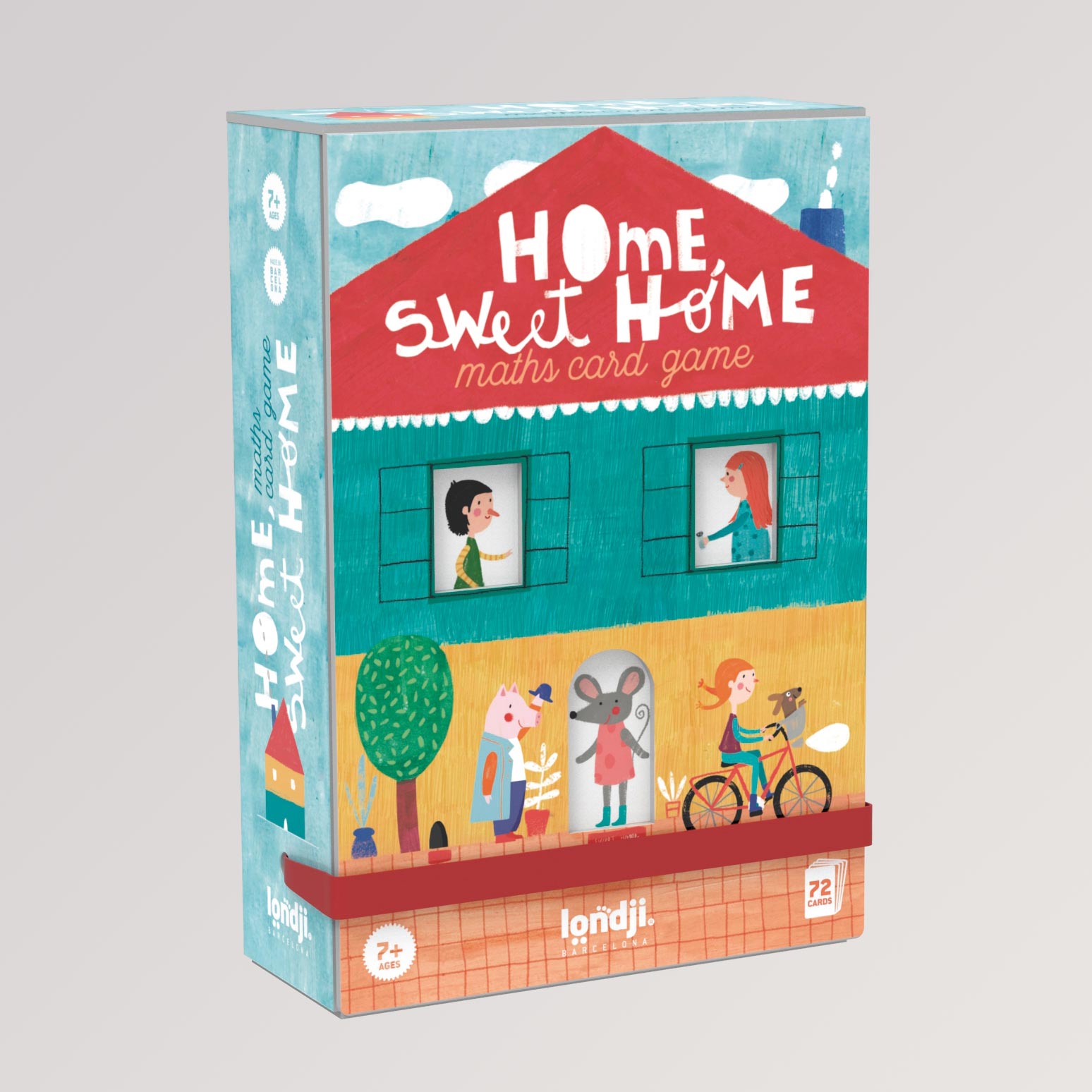 Home Sweet Home - Mathe-Kartenspiel für Kinder ab 7 Jahren