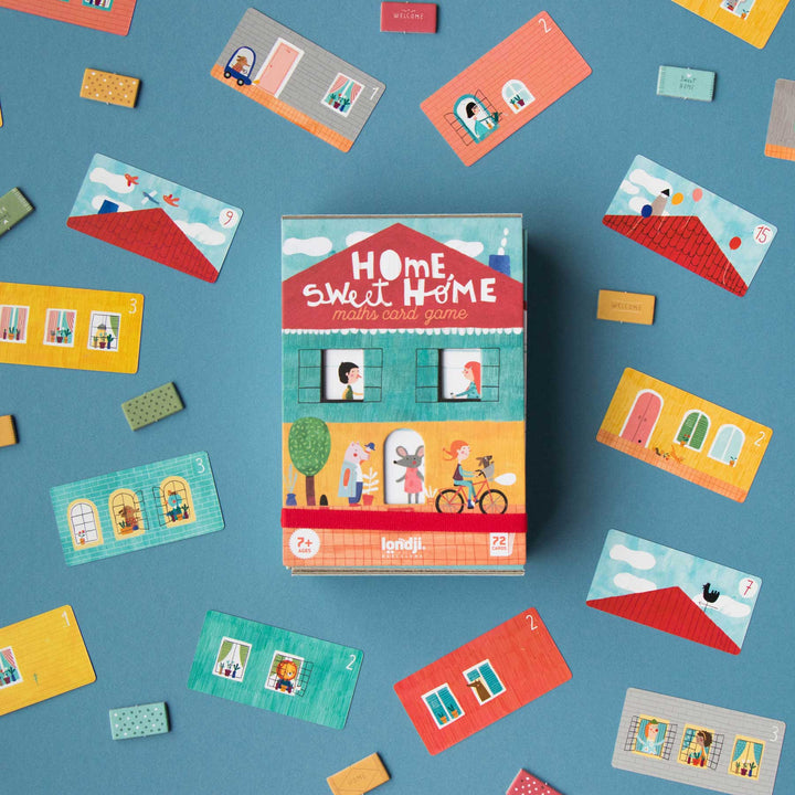 Home Sweet Home - Mathe-Kartenspiel für Kinder ab 7 Jahren