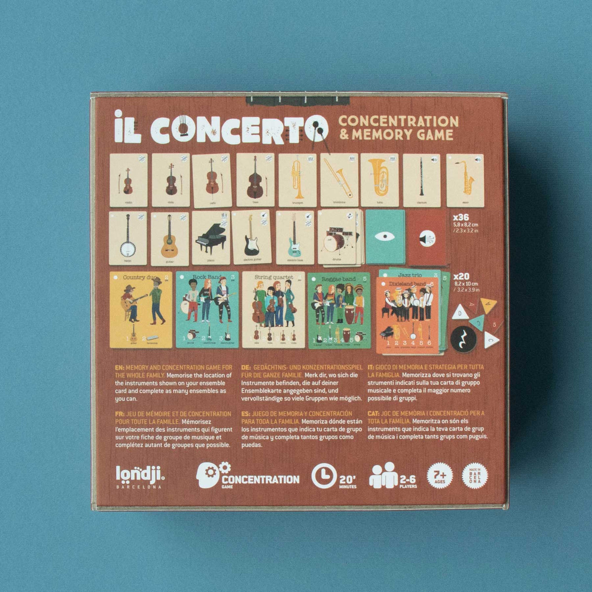 Il Concerto von Londji - Musikspiel für Kinder ab 7 Jahren