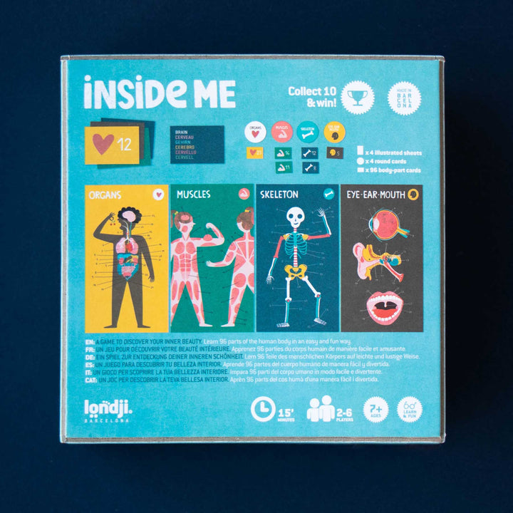 Spiel Inside Me von Londji - Menschlichen Körper entdecken ab 7 Jahren
