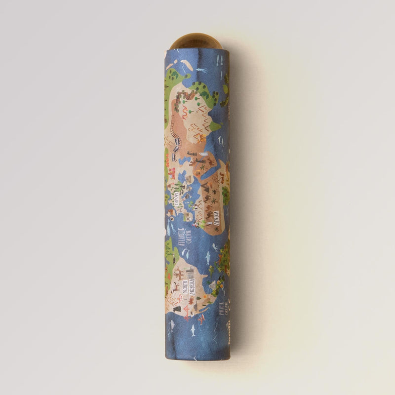 Kaleidoskop World |Weltkarte von Londji