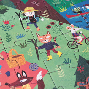 Puzzle "Let's go to the mountain" von Londji