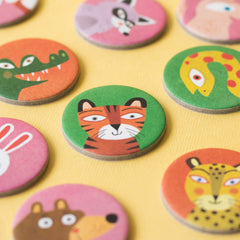 Lotto - Habitats | Lernspiel Lebensraum Tiere von Londji