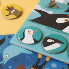 Lotto - Habitats | Lernspiel Lebensraum Tiere von Londji