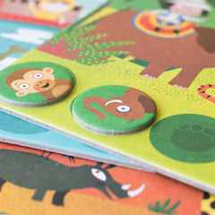 Lotto - Habitats | Lernspiel Lebensraum Tiere von Londji