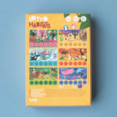 Lotto - Habitats | Lernspiel Lebensraum Tiere von Londji