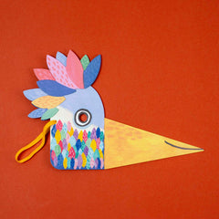 Maske Be Wild! Bird - Vogelmaske & Sticker von Londji für Kinder ab 4 Jahren