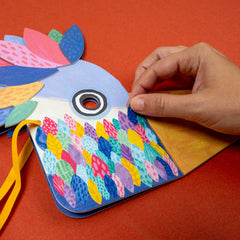 Maske Be Wild! Bird - Vogelmaske & Sticker von Londji für Kinder ab 4 Jahren