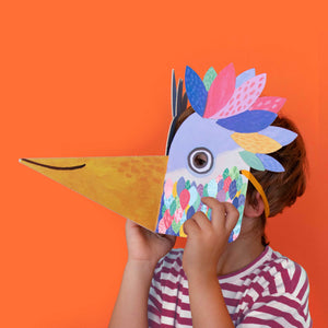 Maske Be Wild! Bird - Vogelmaske & Sticker von Londji für Kinder ab 4 Jahren