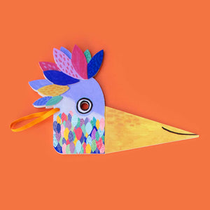 Maske Be Wild! Bird - Vogelmaske & Sticker von Londji für Kinder ab 4 Jahren