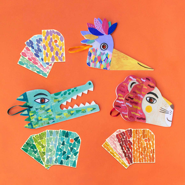 Maske Be Wild! Bird - Vogelmaske & Sticker von Londji für Kinder ab 4 Jahren