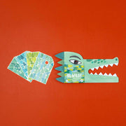 Be Wild! Crocidile - Maske für Kinder zum Verkleiden und bekleben mit Sticker von Londji