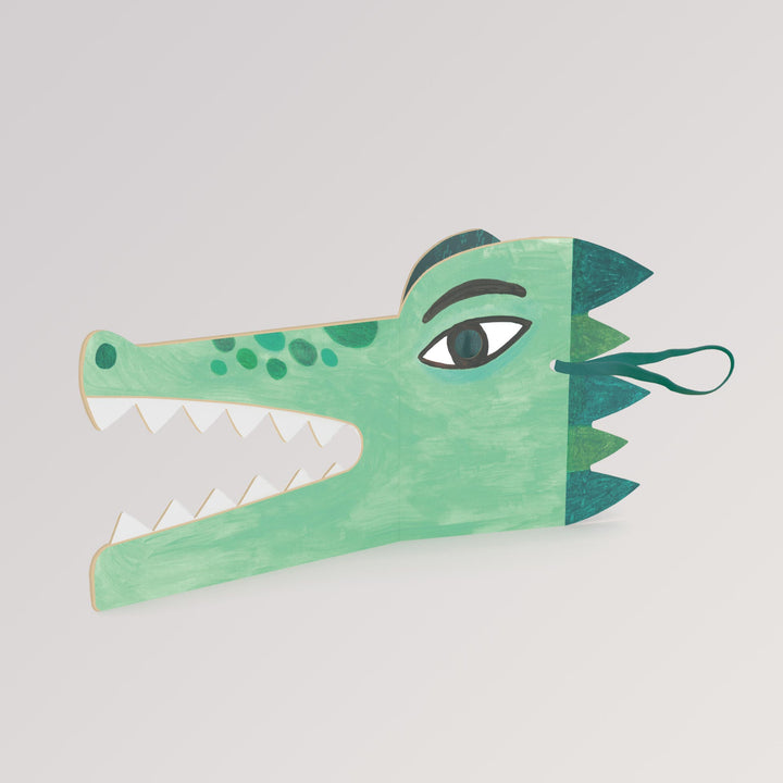 Be Wild! Crocidile - Maske für Kinder zum Verkleiden und bekleben mit Sticker von Londji
