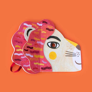 Be Wild! Lion - Maske Löwe für Kinder zum selbst gestalten mit Sticker