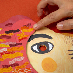 Be Wild! Lion - Maske Löwe für Kinder zum selbst gestalten mit Sticker