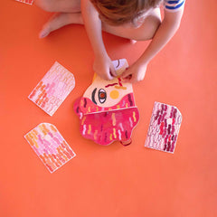 Be Wild! Lion - Maske Löwe für Kinder zum selbst gestalten mit Sticker