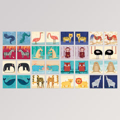 Memospiel -Wild Animals von Londji