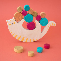 Miau | Stapel- und Balancierspiel Katze von Londji