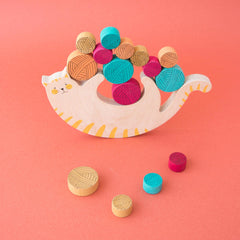 Miau | Stapel- und Balancierspiel Katze von Londji