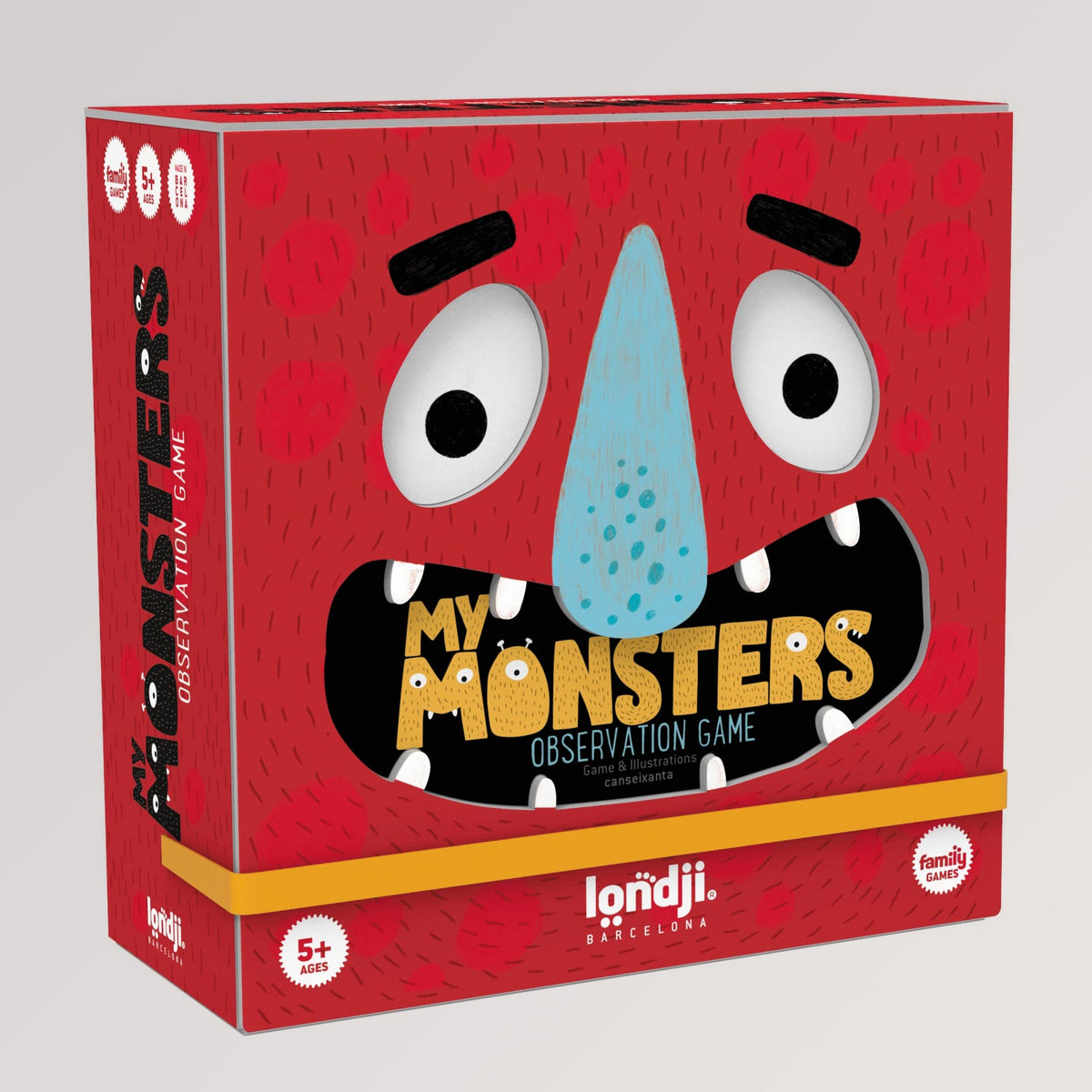 My Monsters von Londji - Geschwindigkeitsspiel und Familienspiel für Kinder