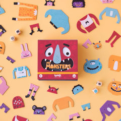 My Monsters von Londji - Geschwindigkeitsspiel und Familienspiel für Kinder