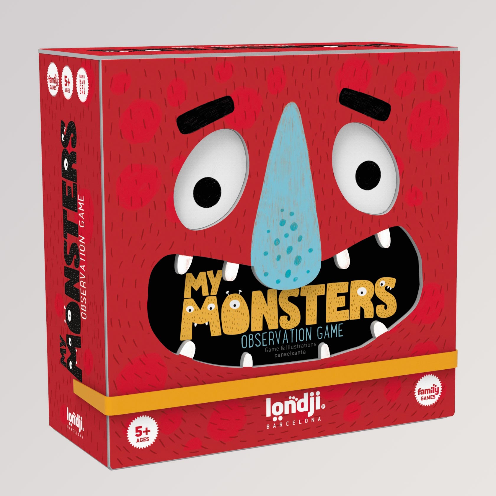 My Monsters von Londji - Geschwindigkeitsspiel und Familienspiel für Kinder