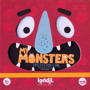 My Monsters von Londji - Geschwindigkeitsspiel und Familienspiel für Kinder