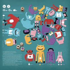 My Monsters von Londji - Geschwindigkeitsspiel und Familienspiel für Kinder