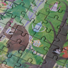 Pocket Puzzle - Night & Day in the Forest von Londji