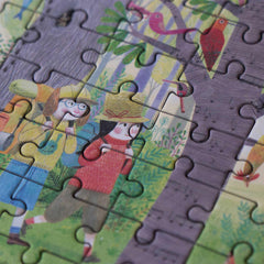 Pocket Puzzle - Night & Day in the Forest von Londji