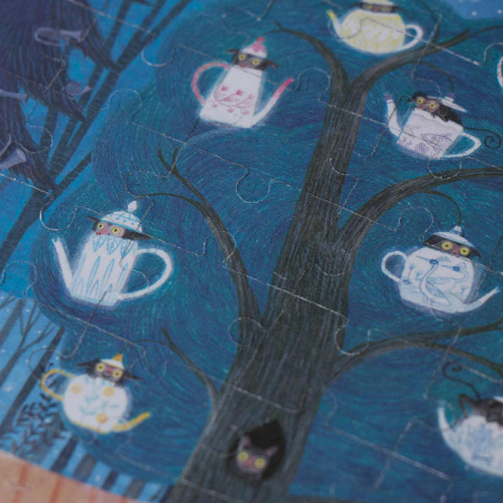 Pocket Puzzle - Night & Day in the Forest von Londji