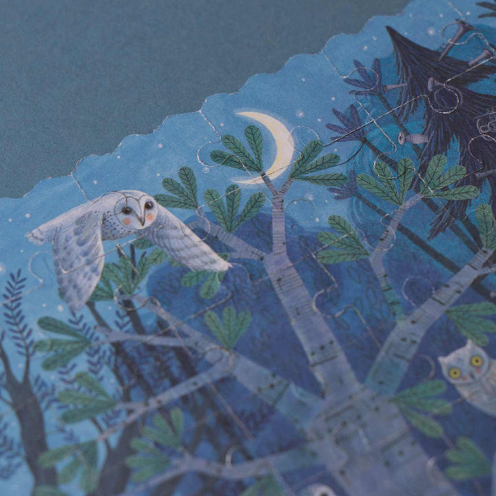 Pocket Puzzle - Night & Day in the Forest von Londji