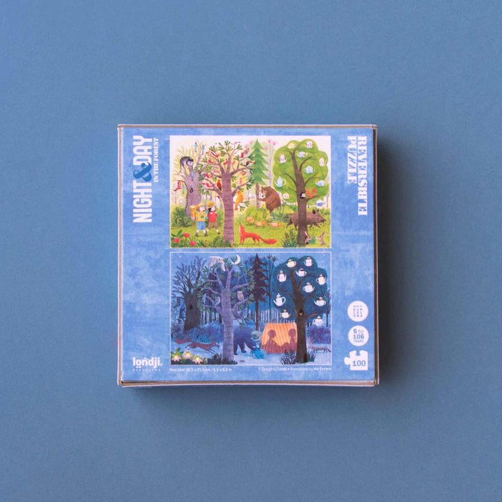 Pocket Puzzle - Night & Day in the Forest von Londji