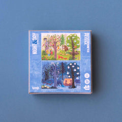 Pocket Puzzle - Night & Day in the Forest von Londji
