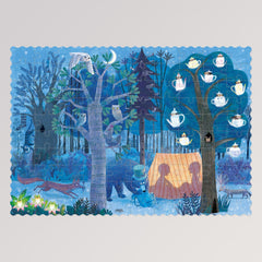 Pocket Puzzle - Night & Day in the Forest von Londji