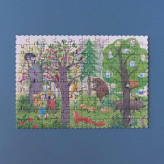 Pocket Puzzle - Night & Day in the Forest von Londji