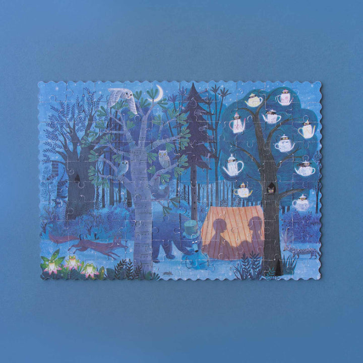 Pocket Puzzle - Night & Day in the Forest von Londji
